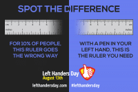 Left Handed Rulers